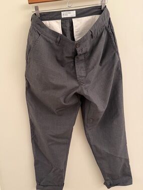 Universal Men's Gray Tropical Suiting Pants